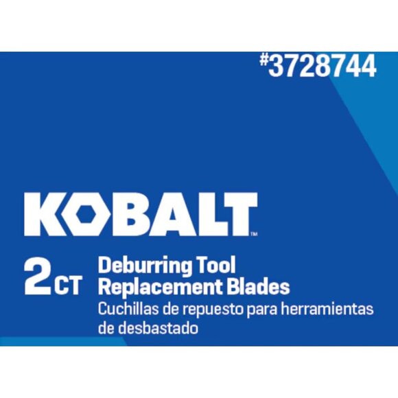 4 sets Kobalt Deburring Tool Blades 2-Pack – Fits #2146944, PVC & Copper Pipe - Picture 5 of 6